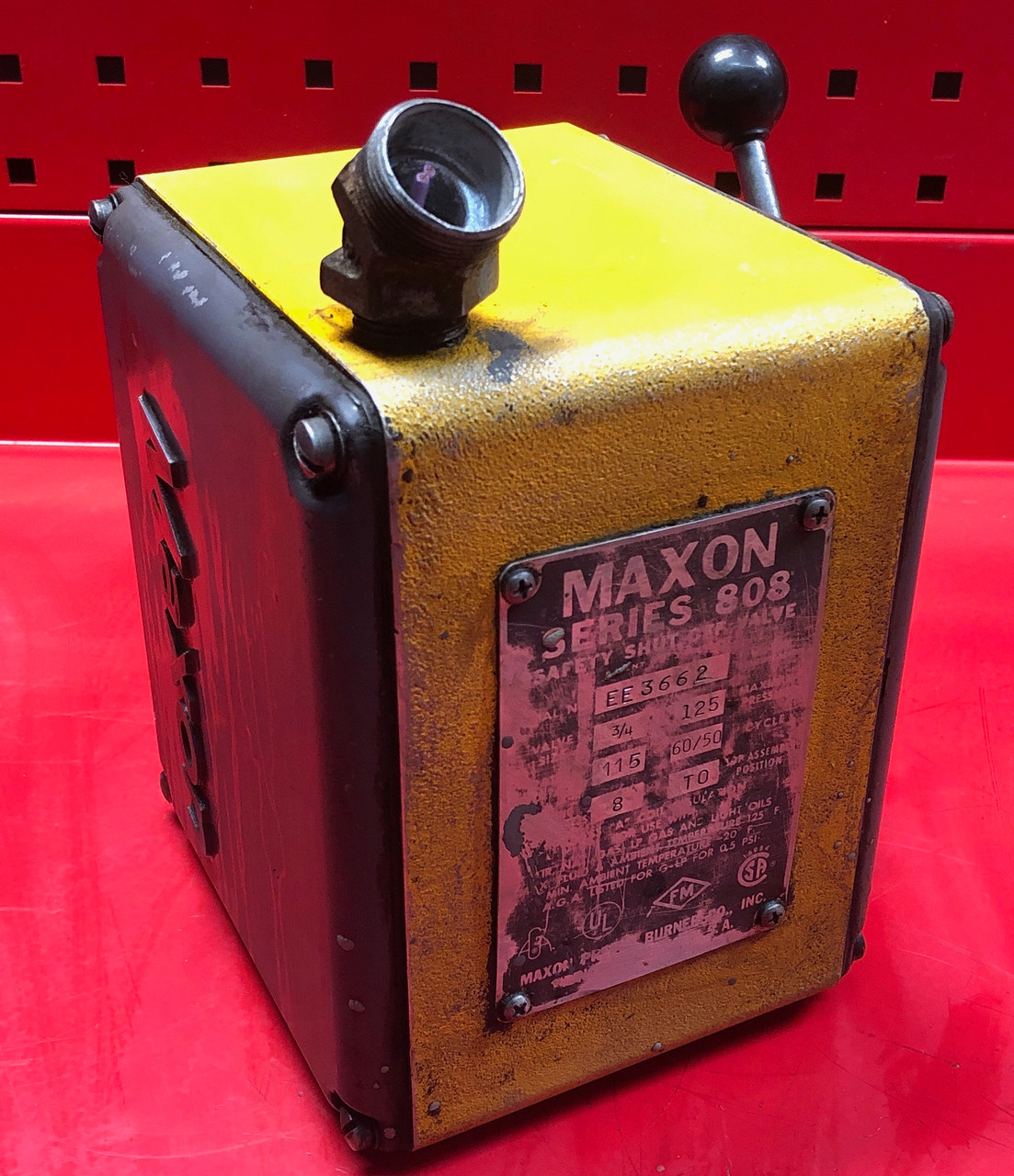 Maxon 808 3/4" Safety Shut Off Valve EE3662 