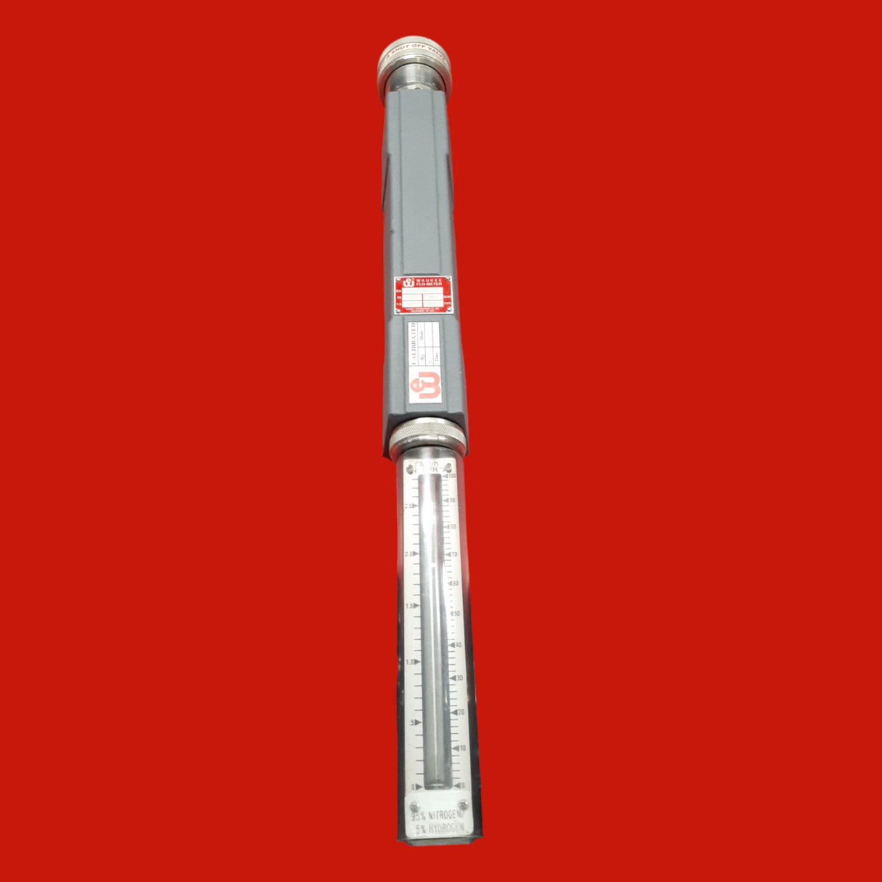 Waukee MSV-5 95% Nitrogen/5% Hydrogen Flo-Meter