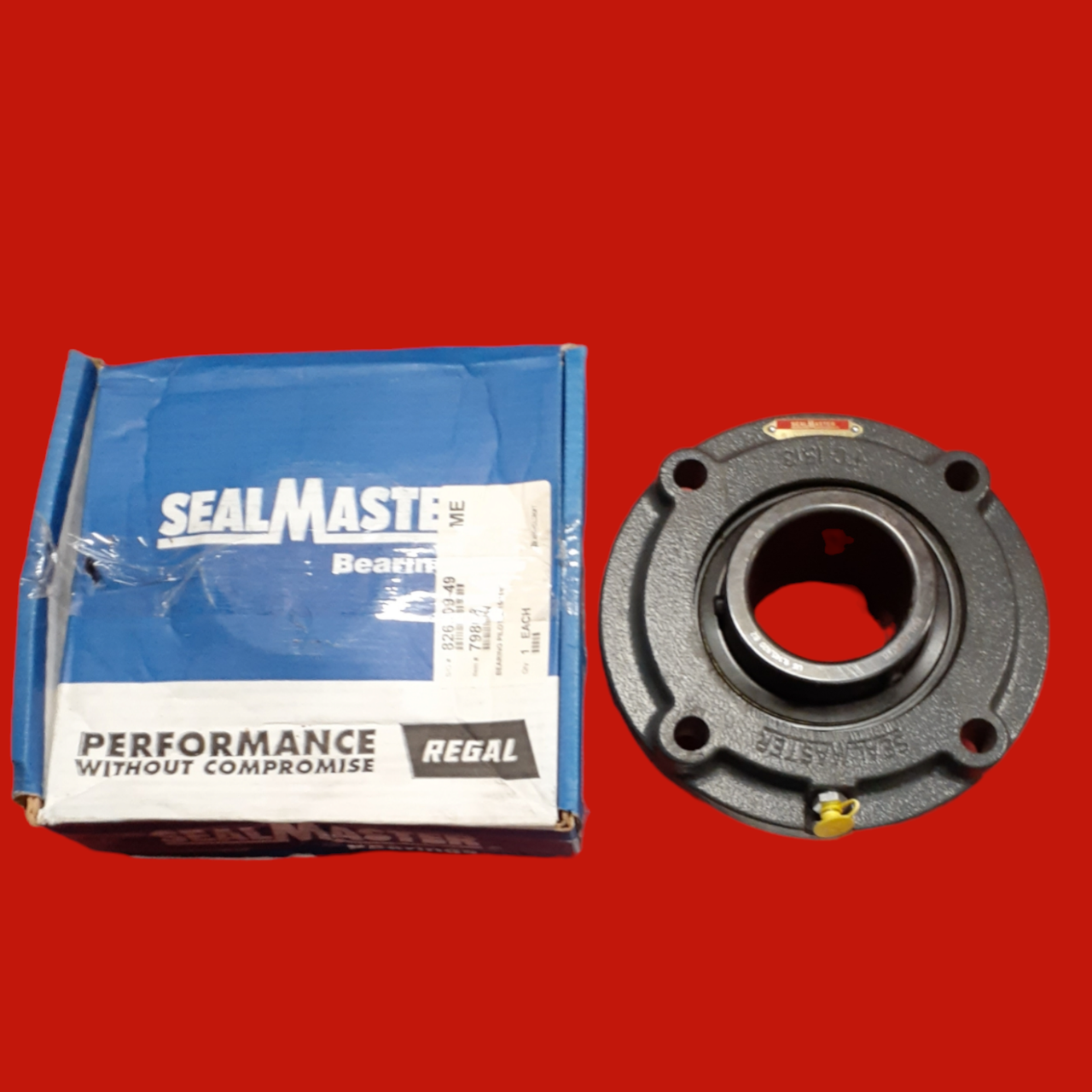 SealMaster MFC-47 Flange-Mount Ball Bearing Unit  2-15/16" Bore