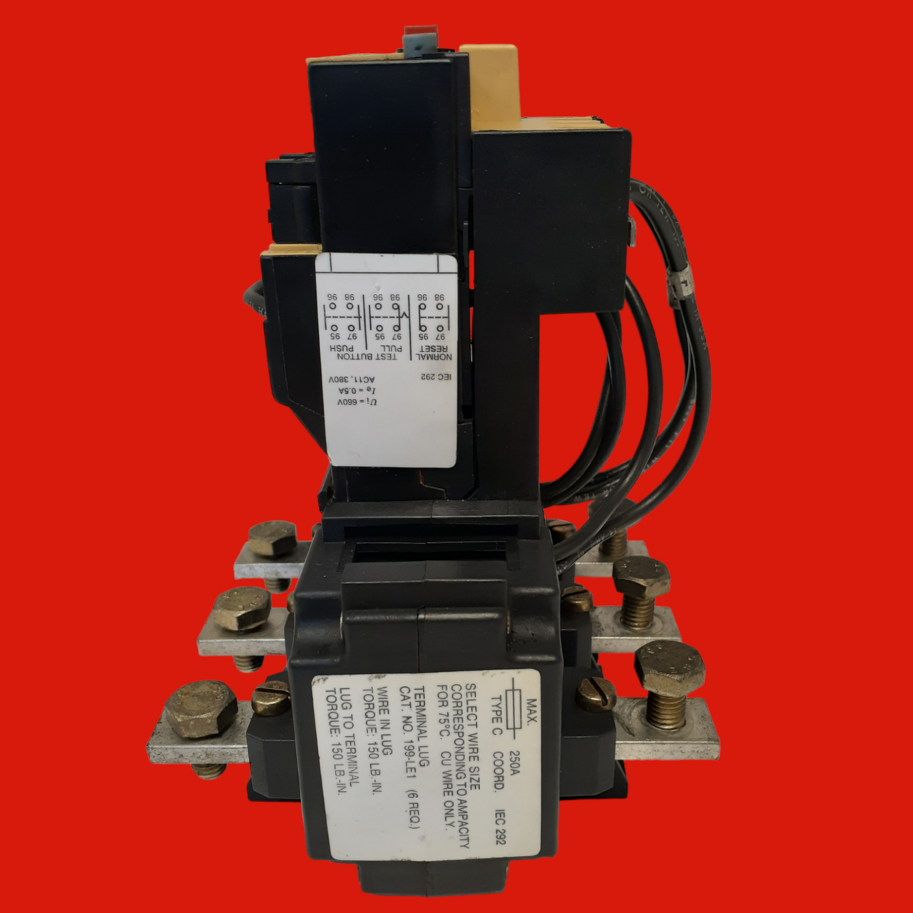 Allen Bradley Overload Relay, 193-HPD110 Series A