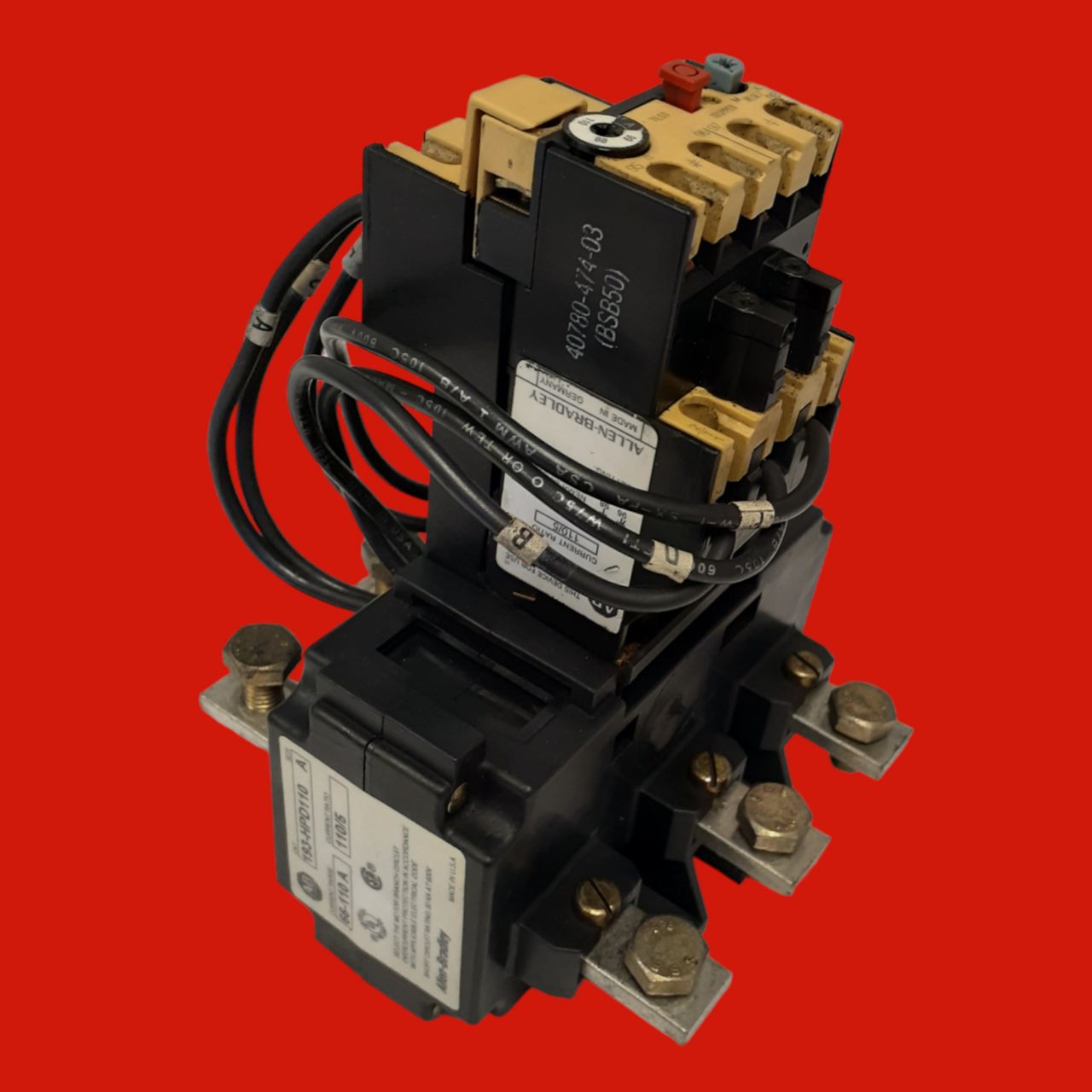 Allen Bradley Overload Relay, 193-HPD110 Series A