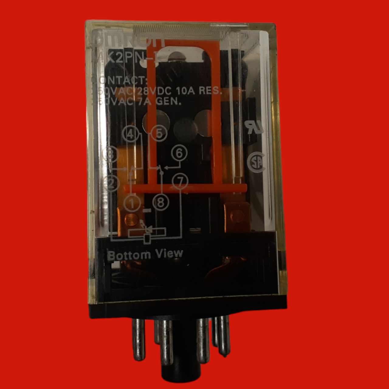 Omron 10A Plug-In Relay, MK2PN-5-I