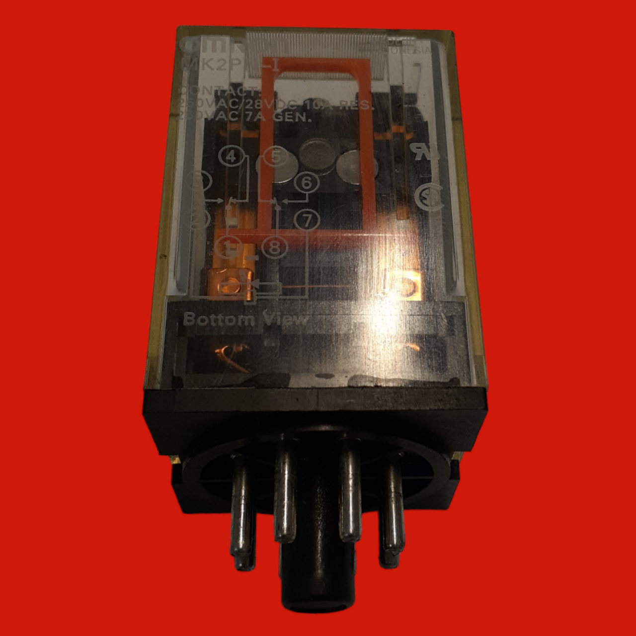 Omron 10A Plug-In Relay, MK2PN-5-I