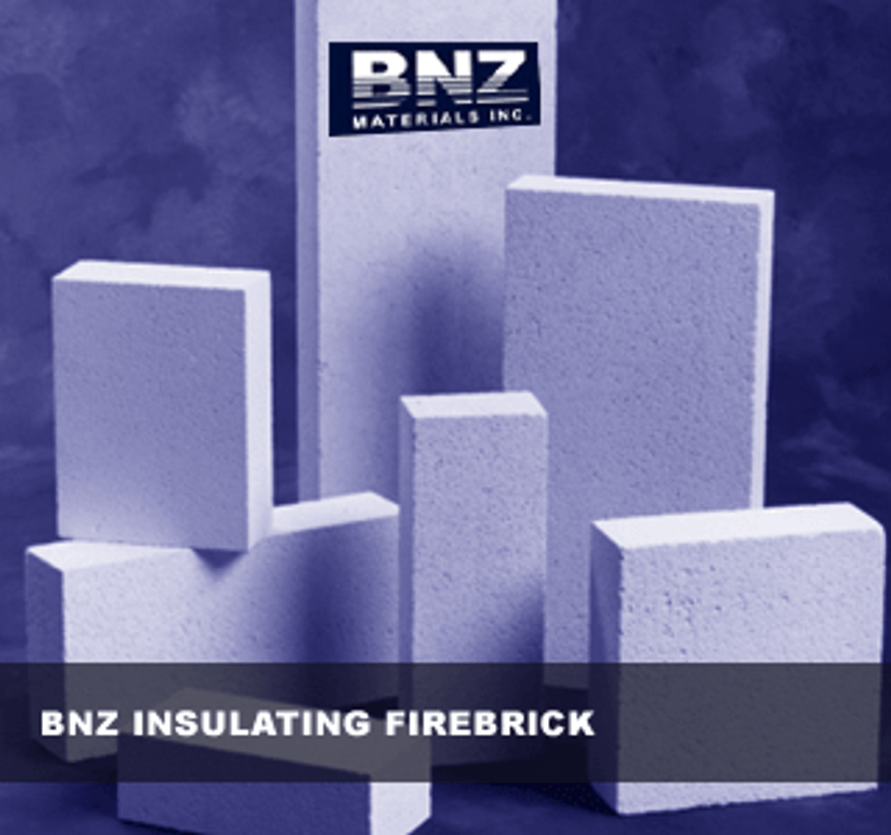 BNZ Materials 9 x 4.5 x 2.5" 3000°F Insulating Firebrick - 12ct Box