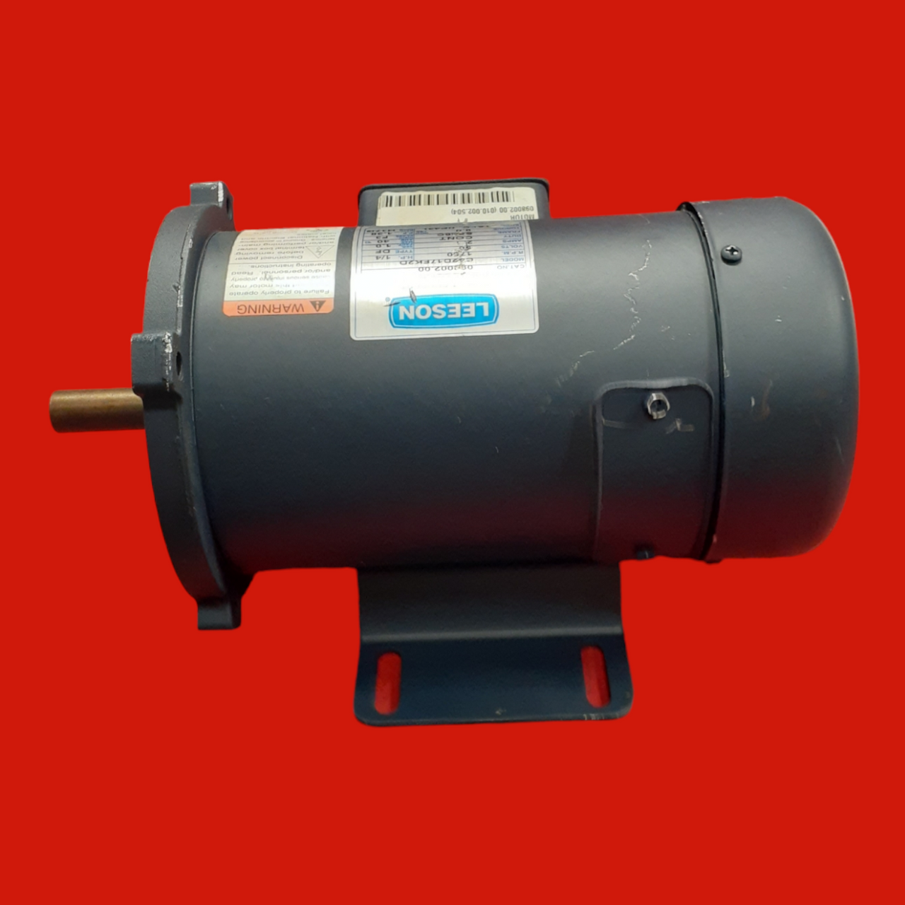 Leeson 098002.00 SCR Motor, 0.25 HP, 90V, 1750 RPM