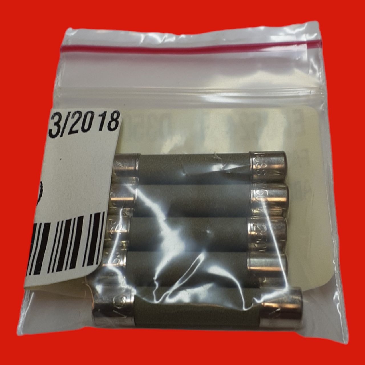 Bussmann ABC-4-R 250V Ceramic Fuses, Pack of 5