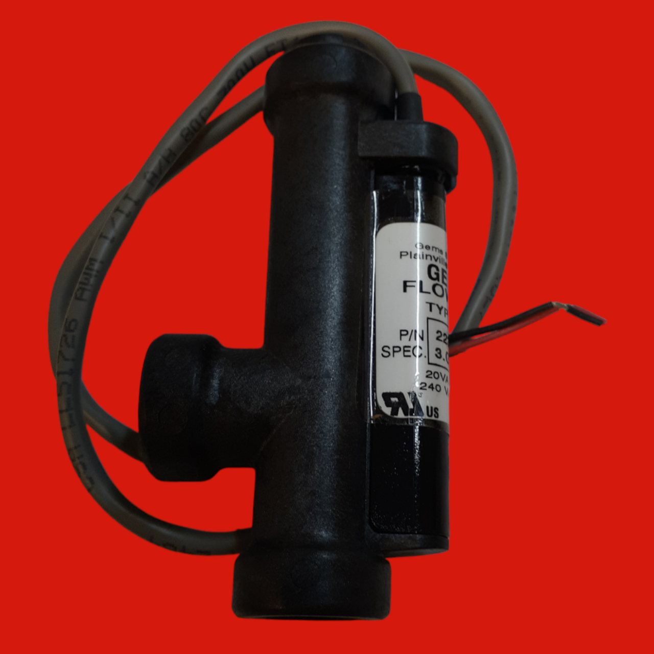 Gems 223606 Type FS-4 Flow Switch