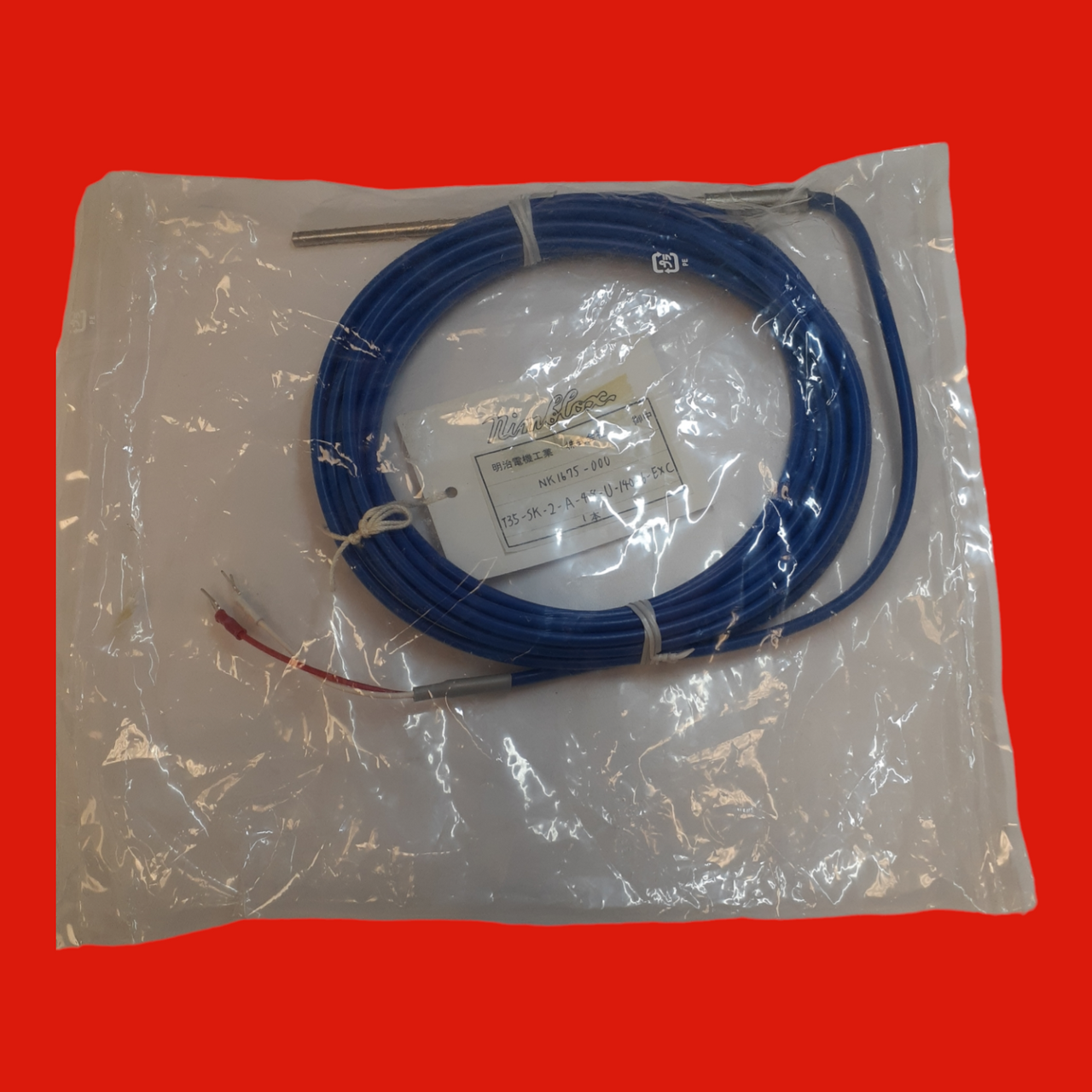 Meiji Electric T35-SK-2-A-4.8-U-140-6-EXC Thermocouple Probe Sensor, Type J