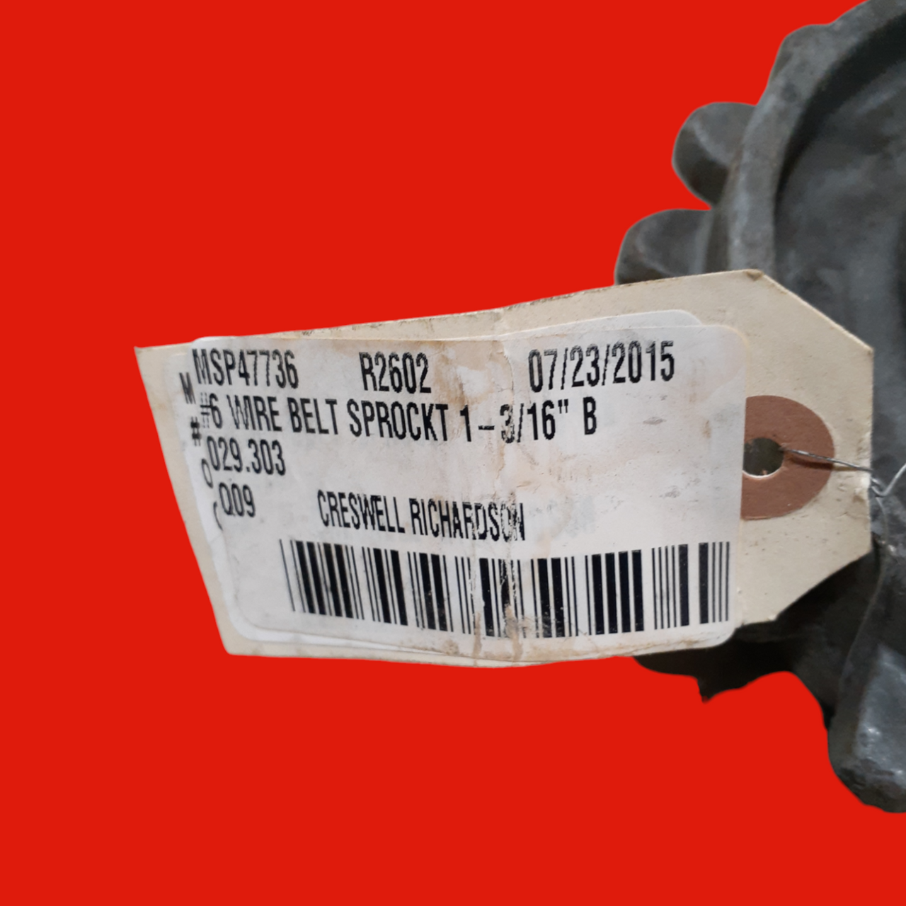Keystone 18HD Cast Iron Sprocket for Heavy Belts