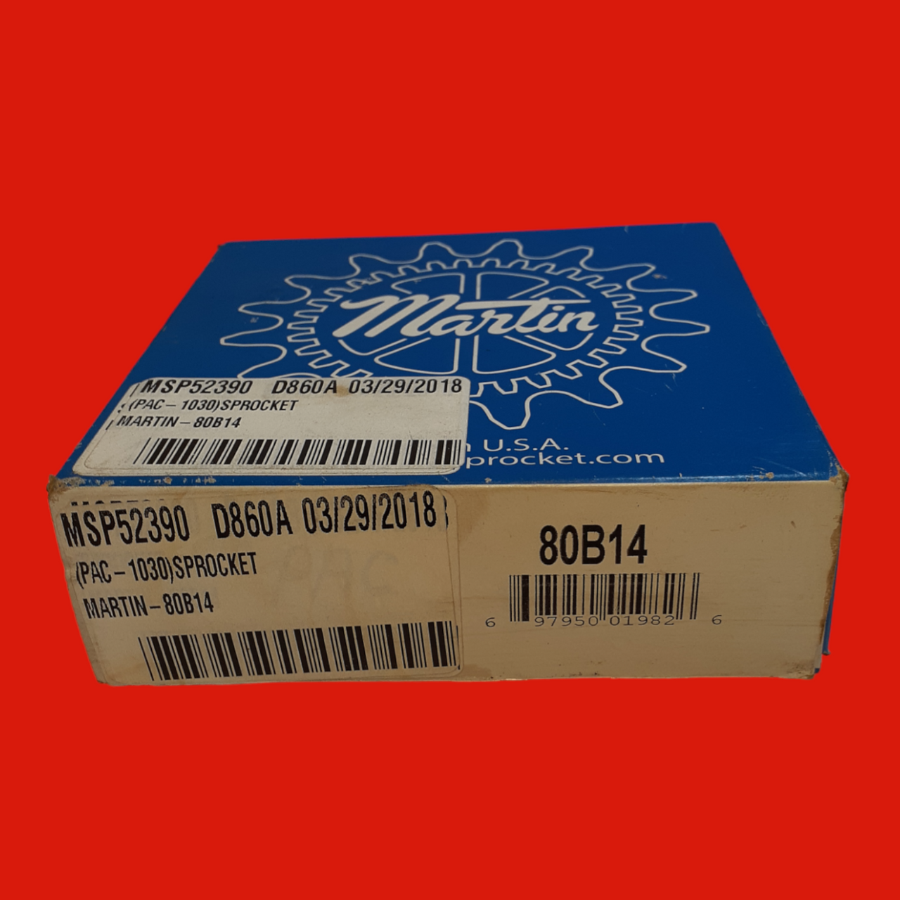 Martin 80B14 Bored to Size Sprocket