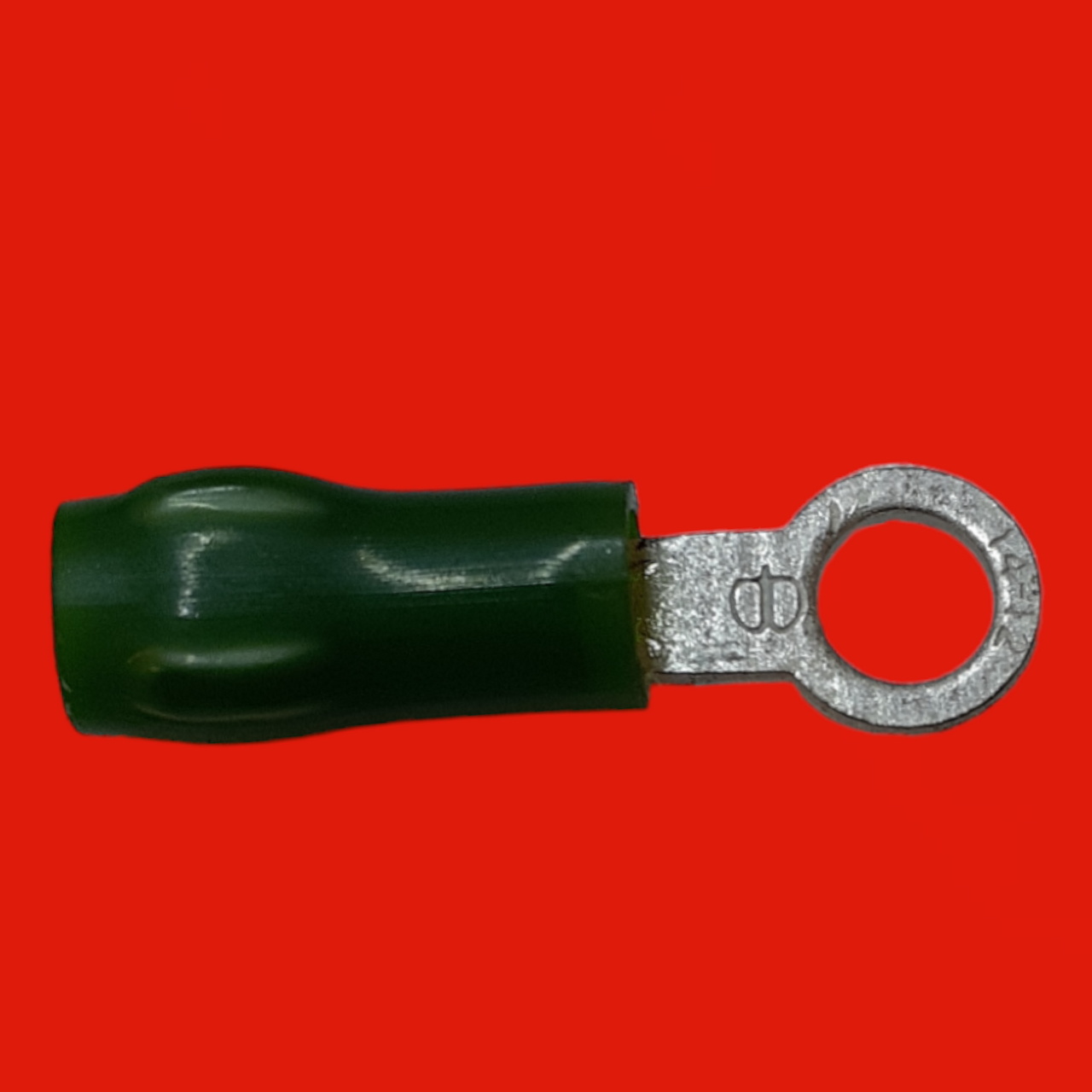 Burndy YAE12N, Nylon Ring Terminal For 14 - 12 AWG, Bag of 10