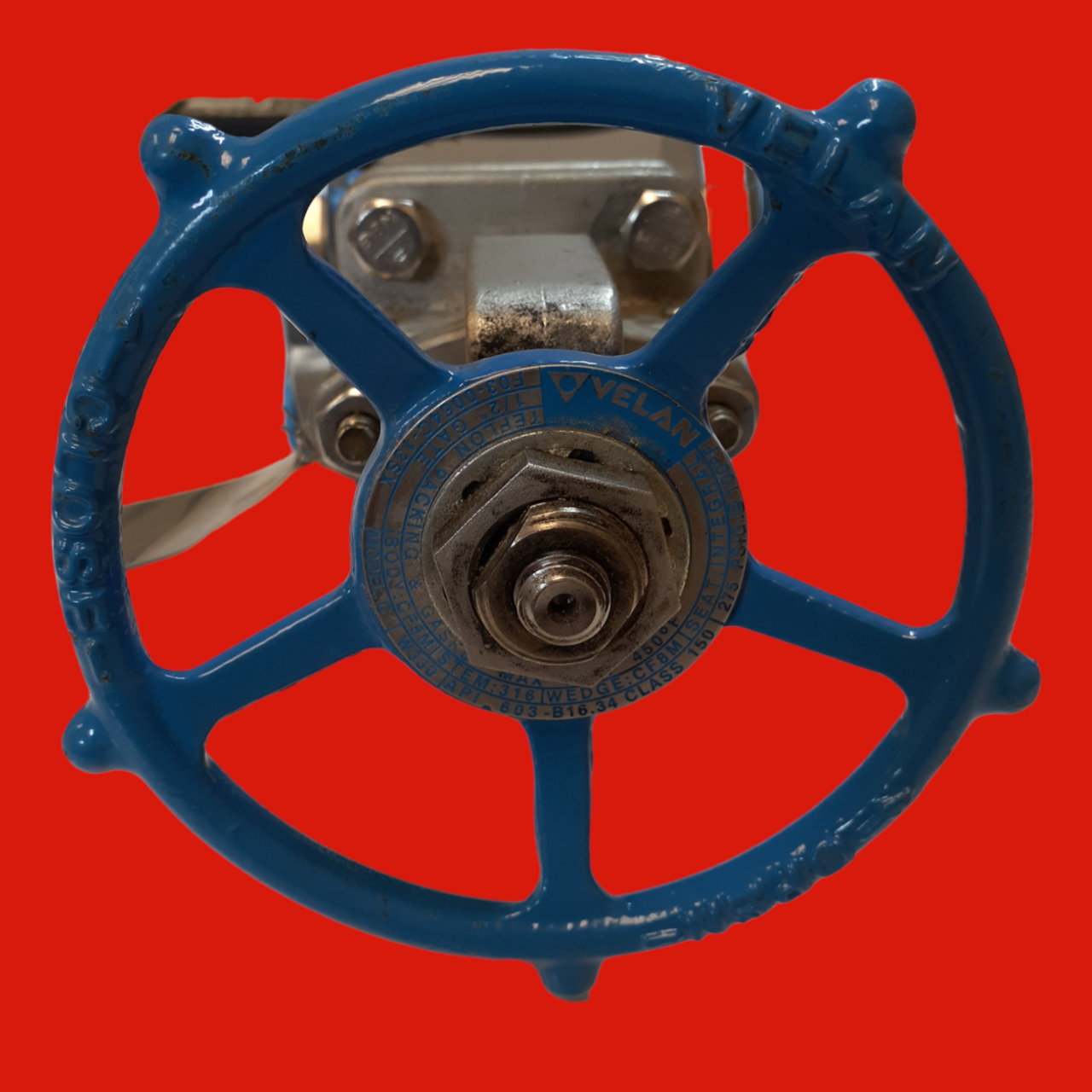 Velan F03-0064C-13SX 1/2" Flanged Gate Valve