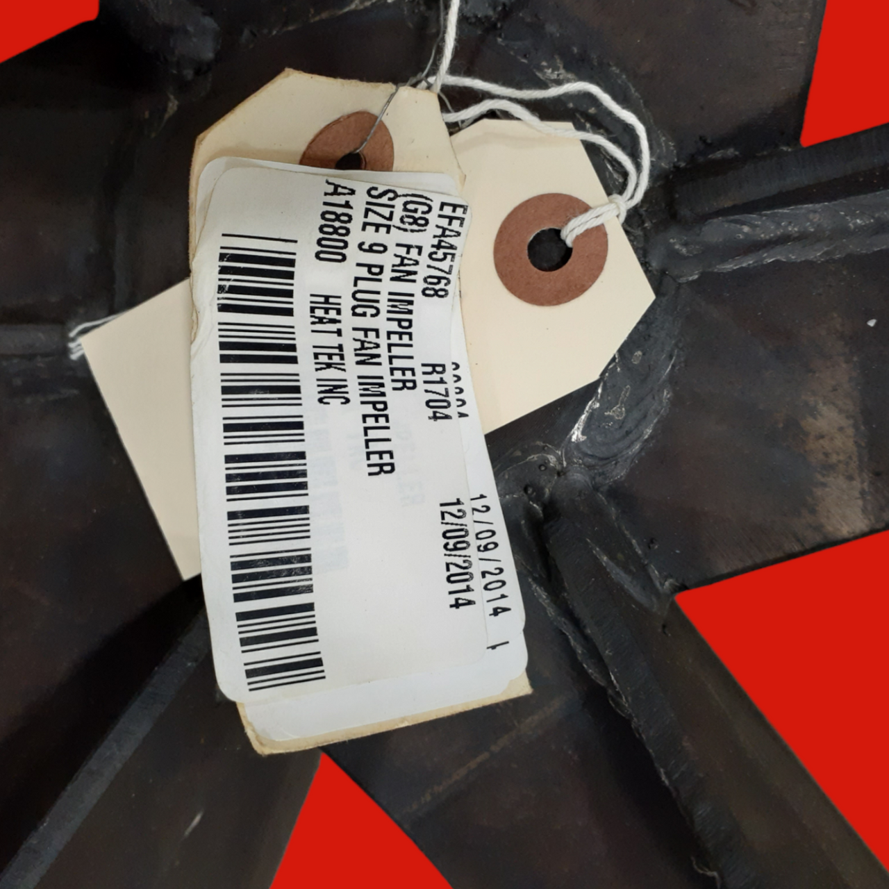 Size 9 Plug Fan Impeller