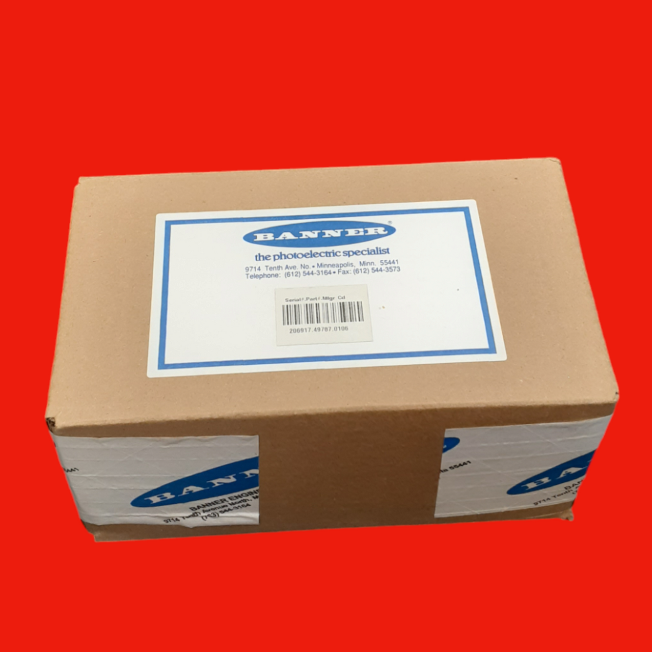 Banner 49785 USDINT-2T2 MICRO-SCREEN DIN Control Module