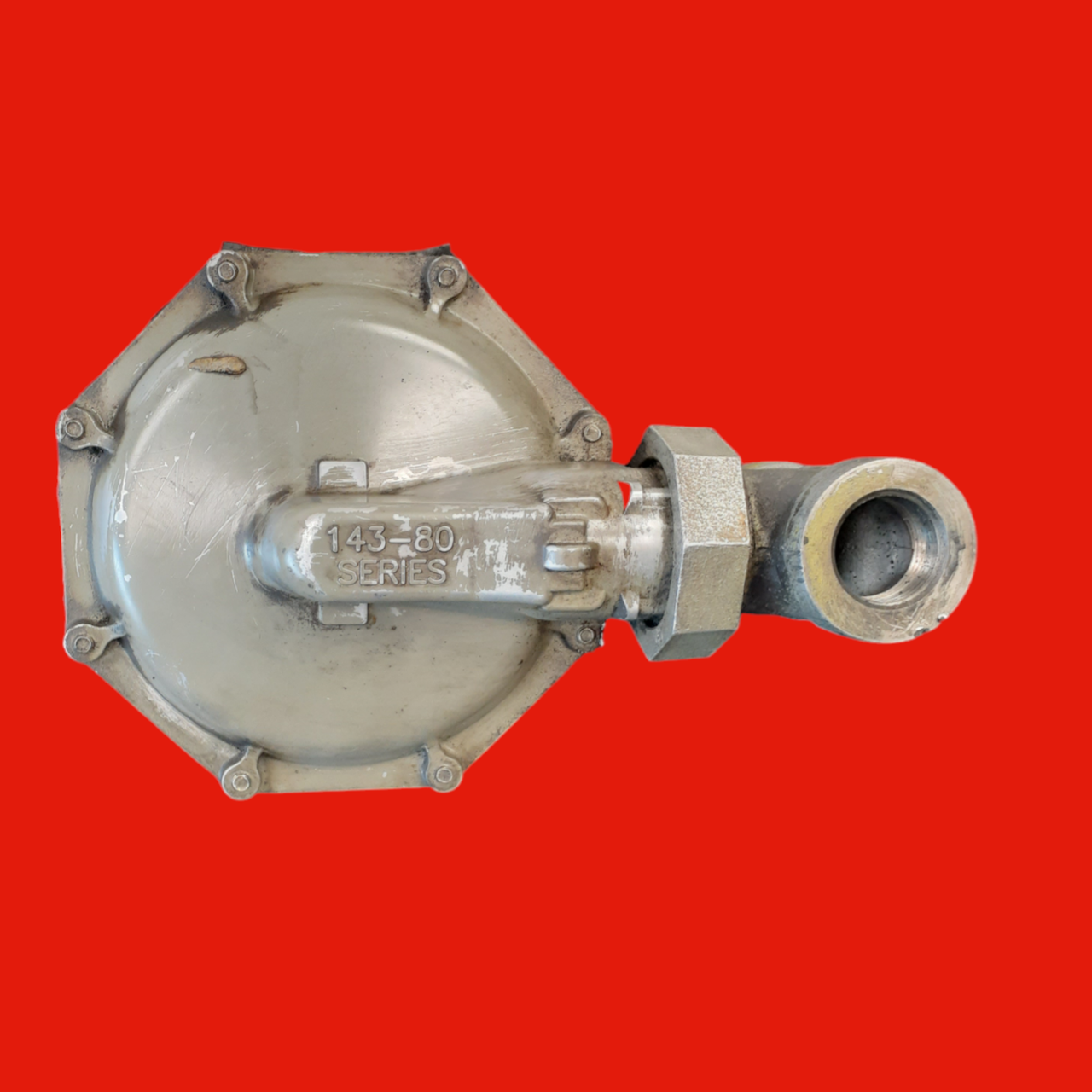 Sensus Service Regulator 1", Red Spring 6-14" W.C., 143-80 