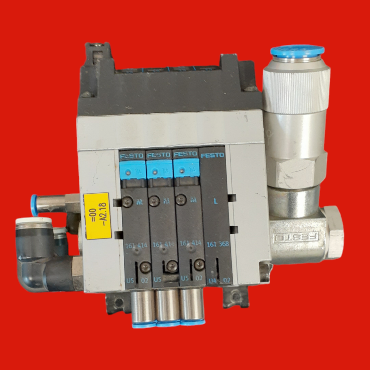 Festo Valve Manifold with Push-In Fittings, CPV-10-VI 11384