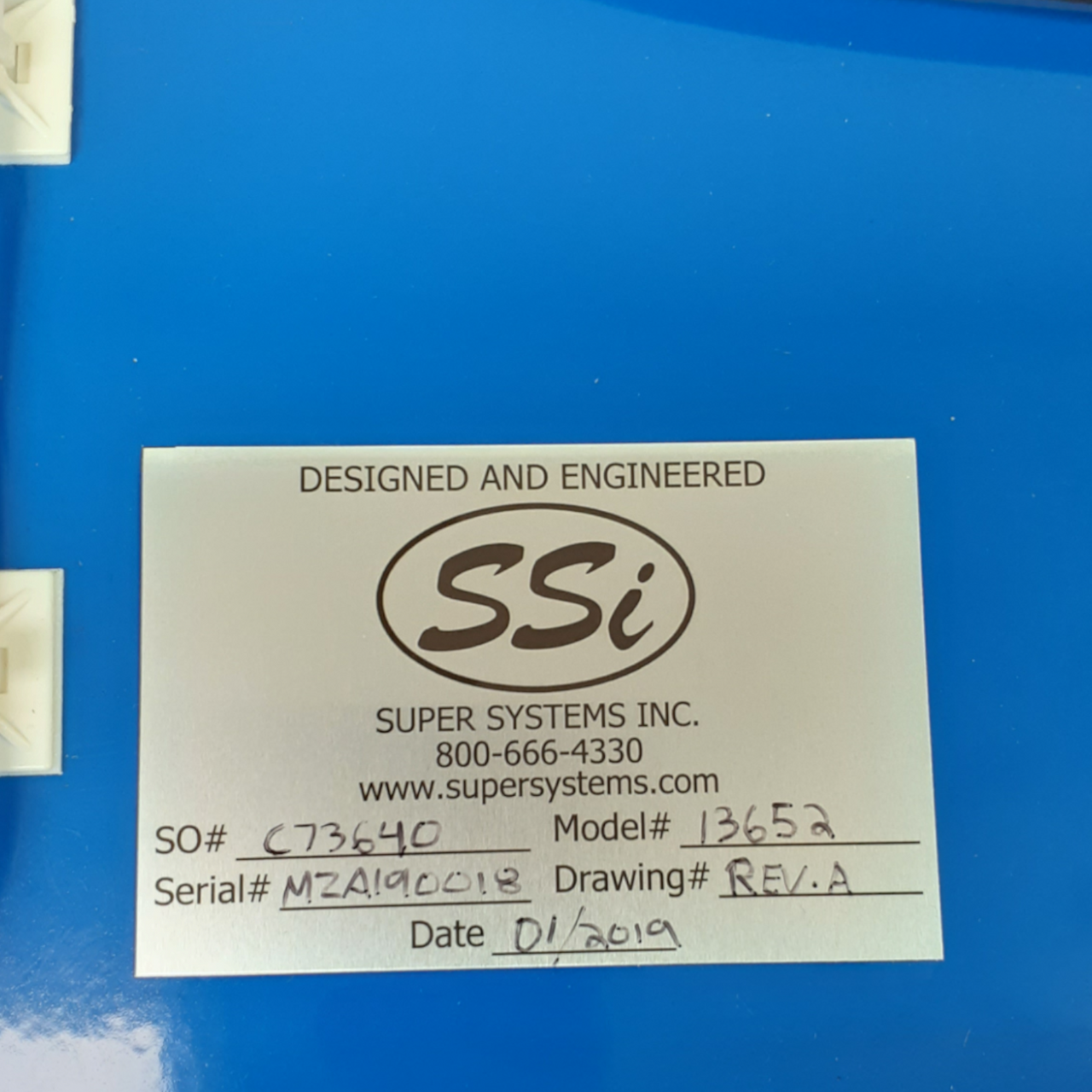 SSI Super Systems Standard 3-Gas MZA 6010 [CO, CO2, & CH4] Interface/IR Enclosure