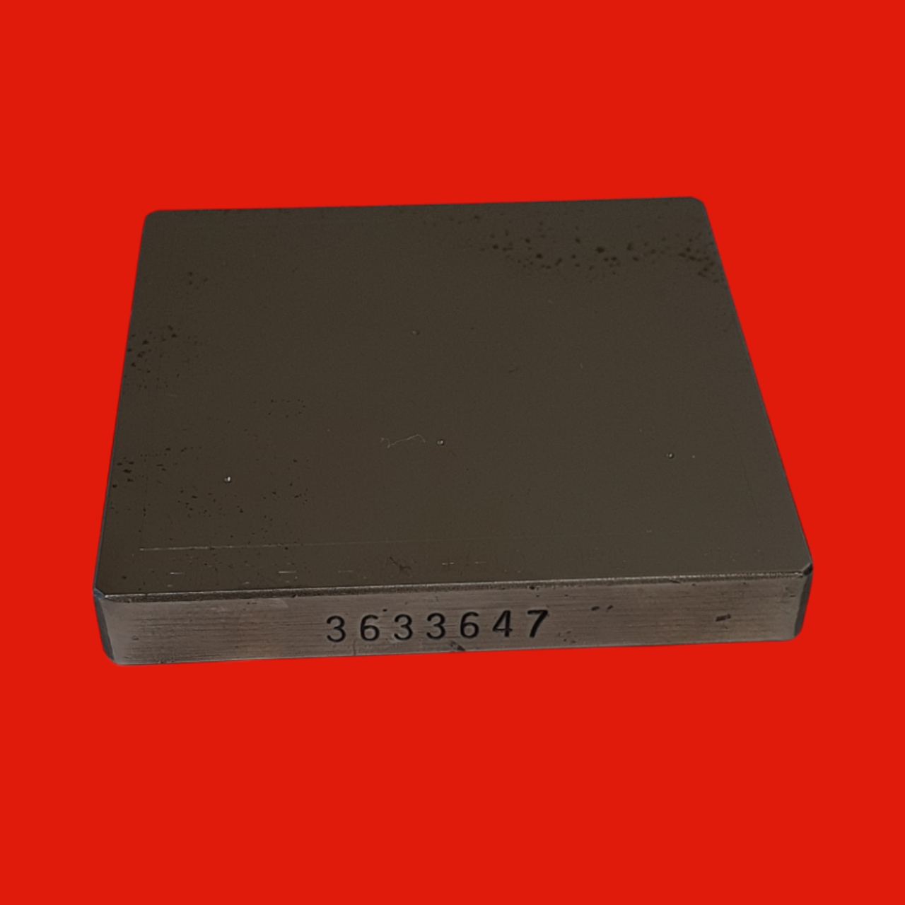 Gilmore Diamond Tools 46.65 HRC Certified Rockwell Hardness Testing Block