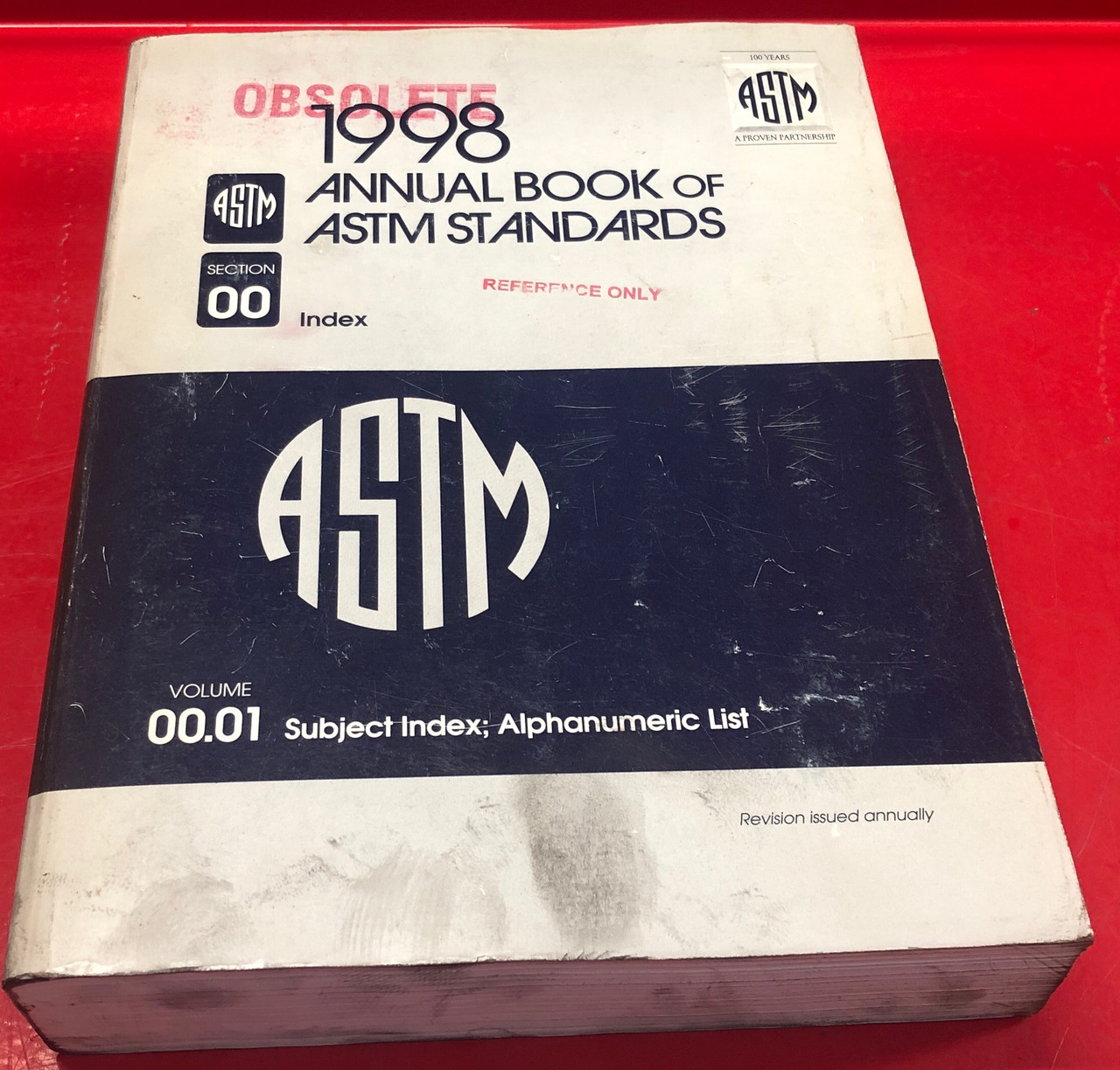 Annual Book of ATSM Standards (1998) Volume 00.01