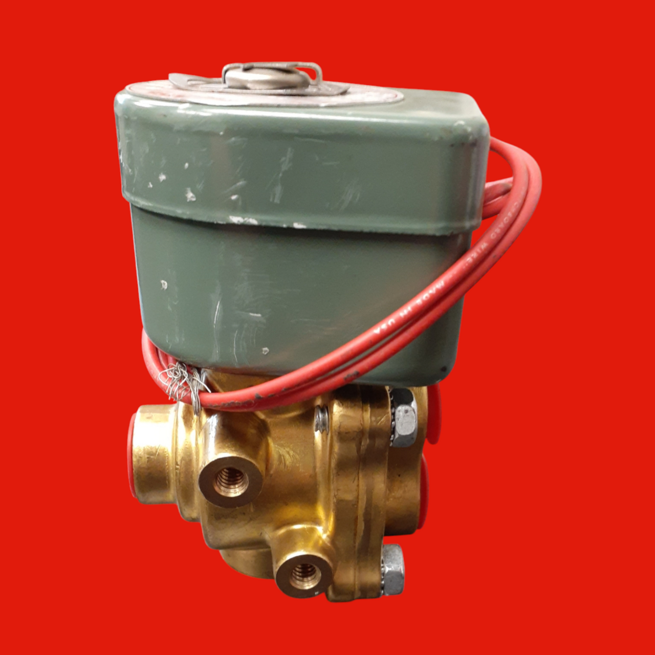 Asco 8342C3 Red-hat 120v-ac Solenoid Valve, 3/8" 