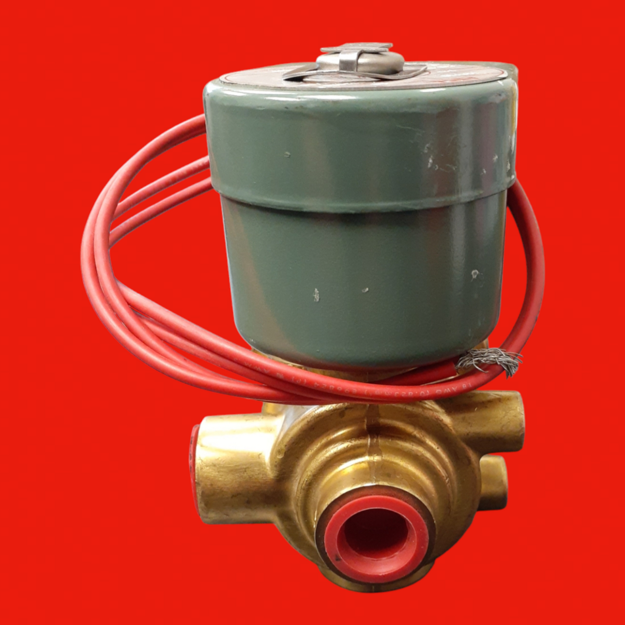 Asco 8342C3 Red-hat 120v-ac Solenoid Valve, 3/8" 