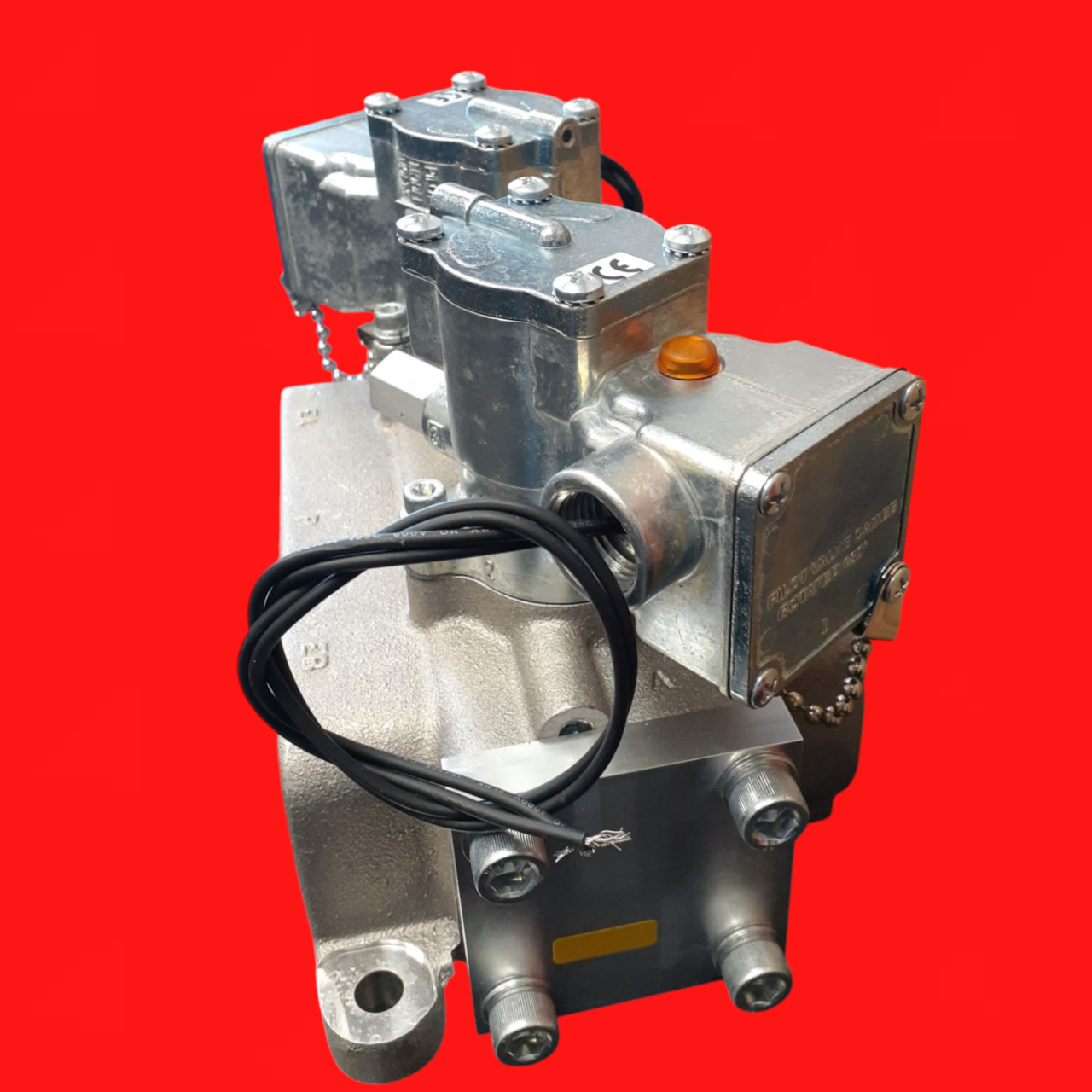 Parker L6858810253 Valvair II Double Solenoid Single Subbase Plug-in Valve
