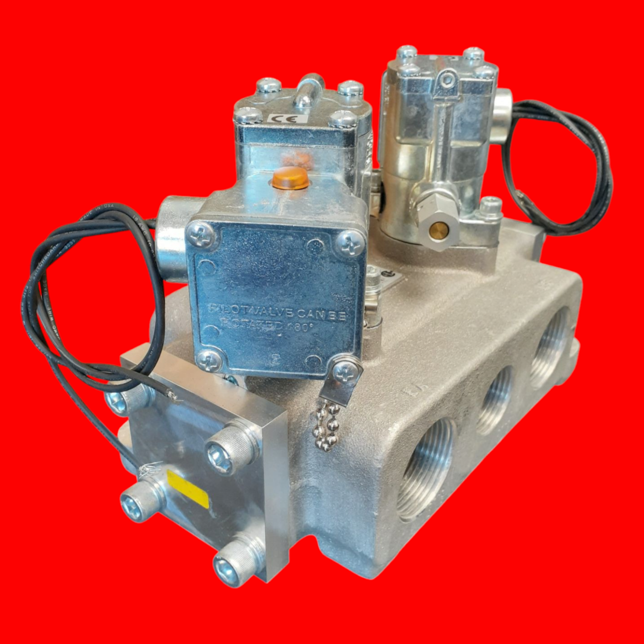 Parker L6858810253 Valvair II Double Solenoid Single Subbase Plug-in Valve