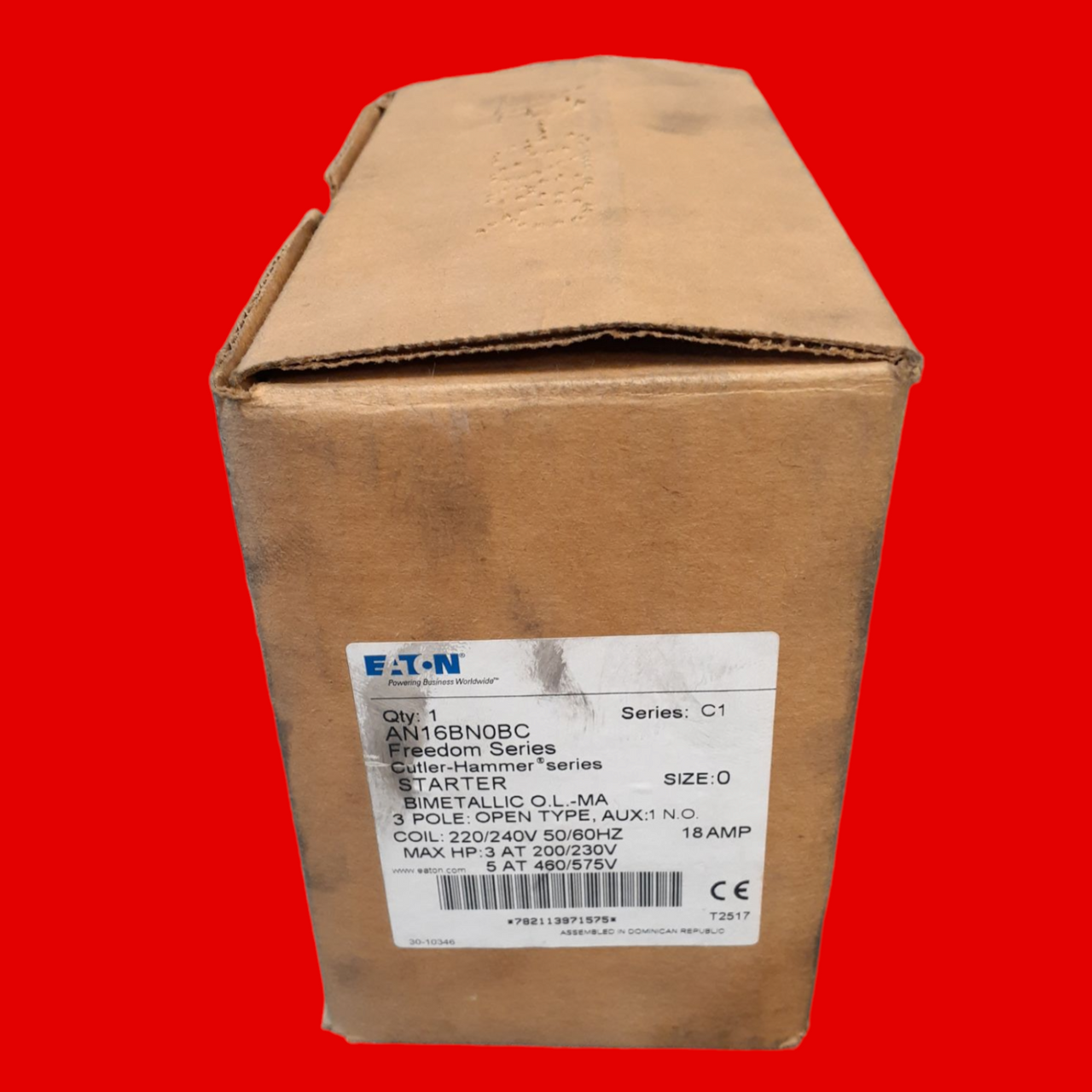 Eaton AN16BN0BC Freedom NEMA Motor Control Starter
