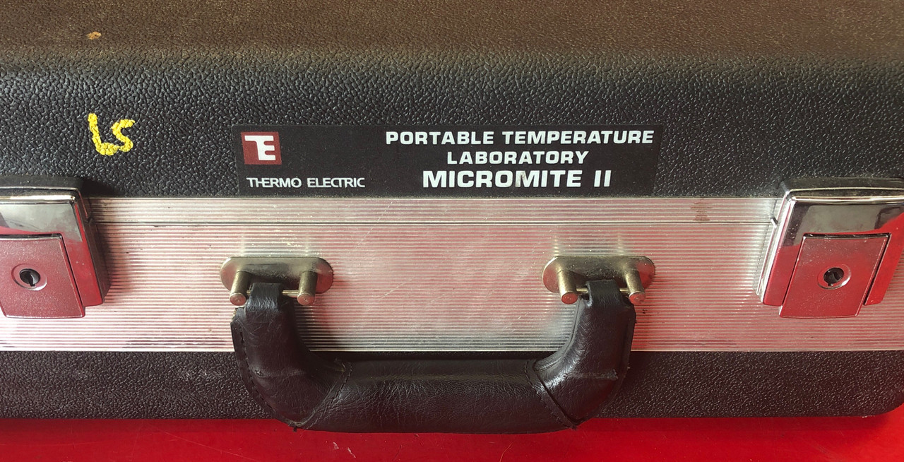 Calibration Kit w/ Thermo Electric Micromite II Calibrator includes Case, Tools 