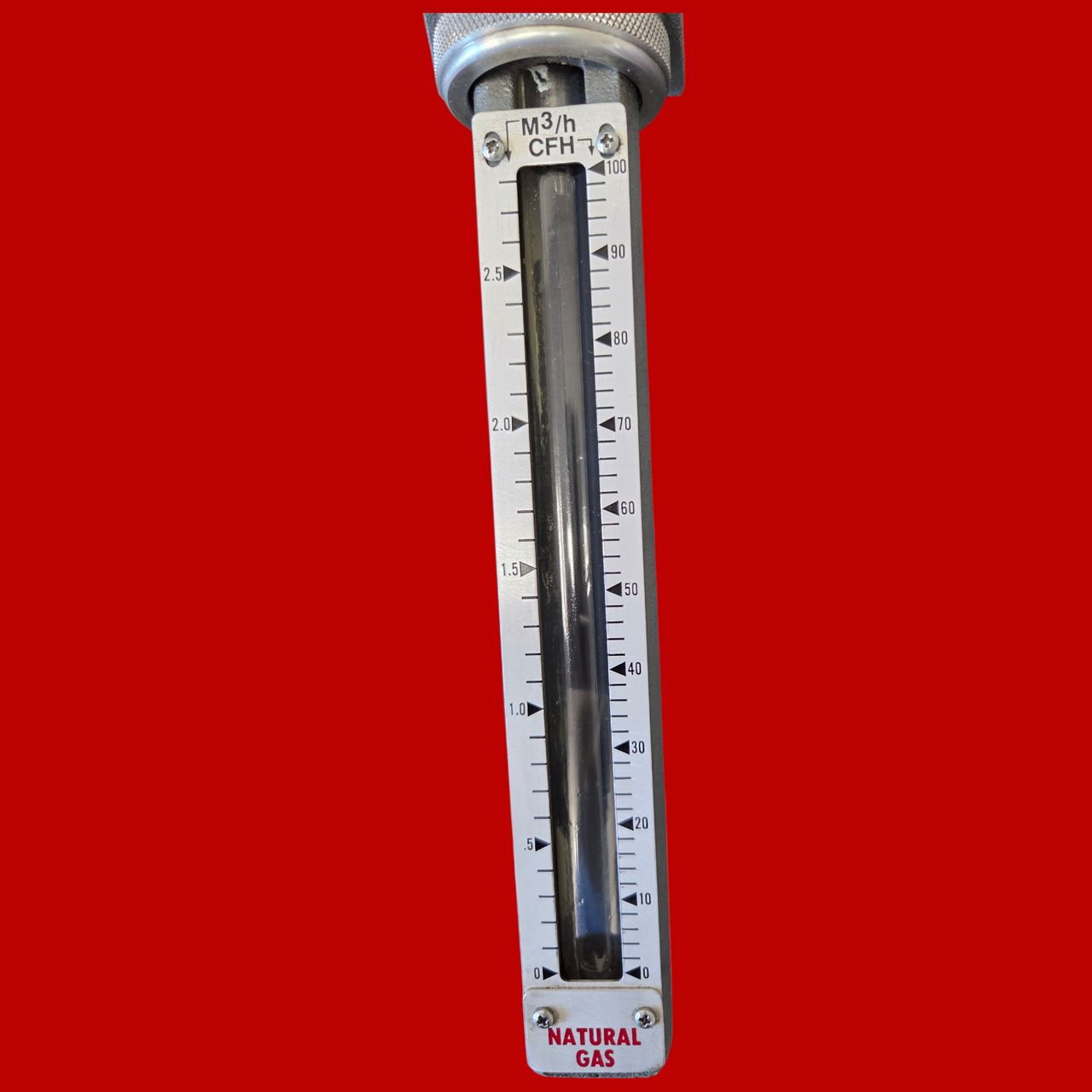Waukee Flo-Meter, Natural Gas, 0-100 CFH, M-5