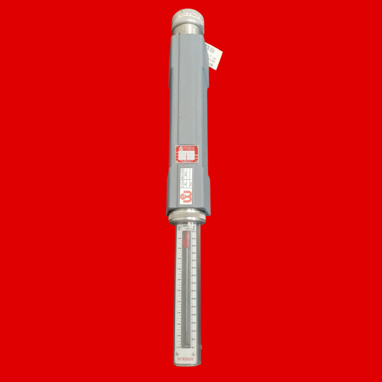 Waukee Engineering MSV-10 Nitrogen Flo-Meter 0-750CFH