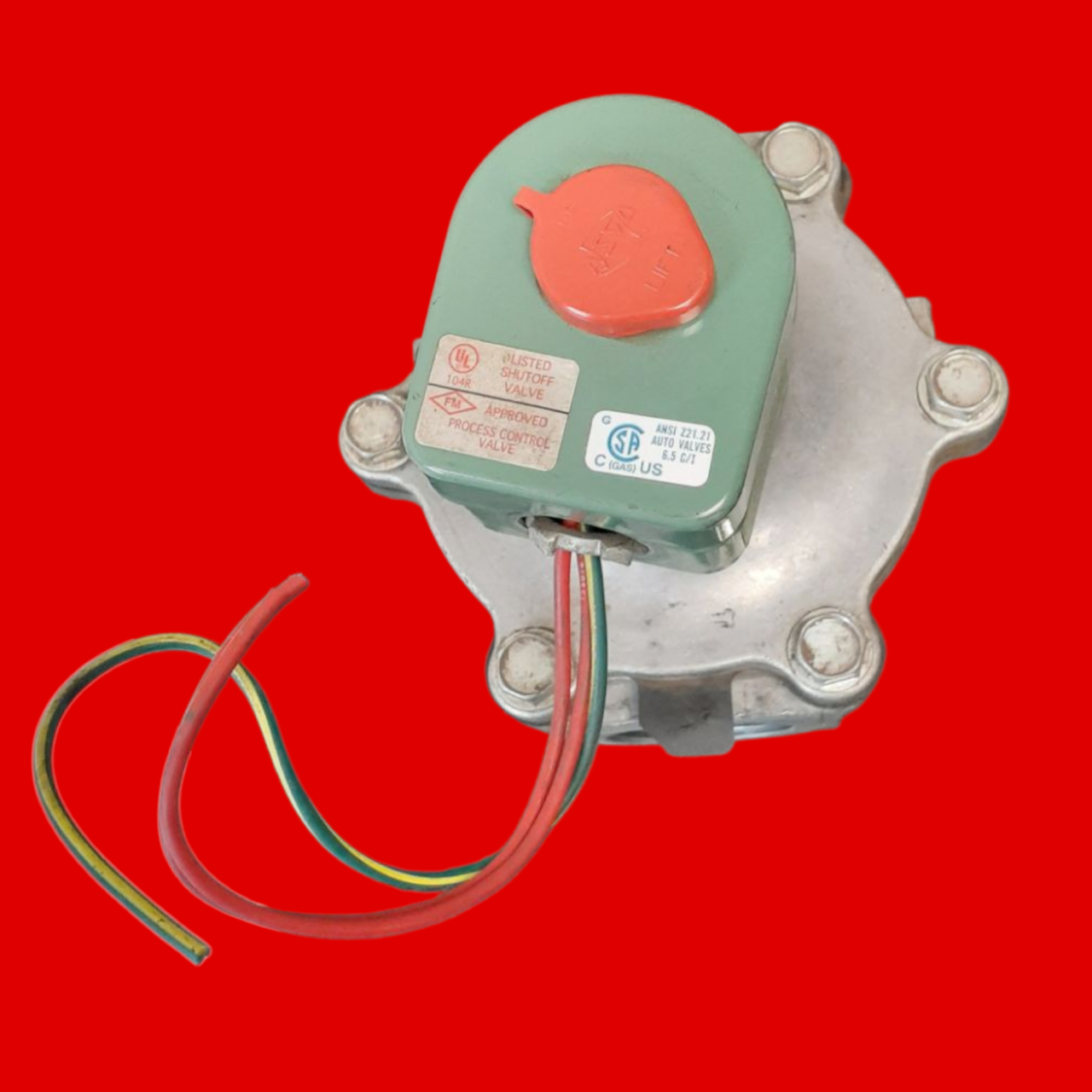 Asco Solenoid Valve, 1-1/2" NPT, 8215B070