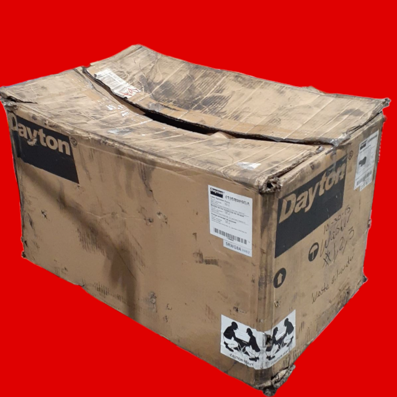 Dayton 5RWG8 Sprinkler Pump: Self-Priming, 208-230/460V AC, 1 1/2 hp, 50 psi Shu