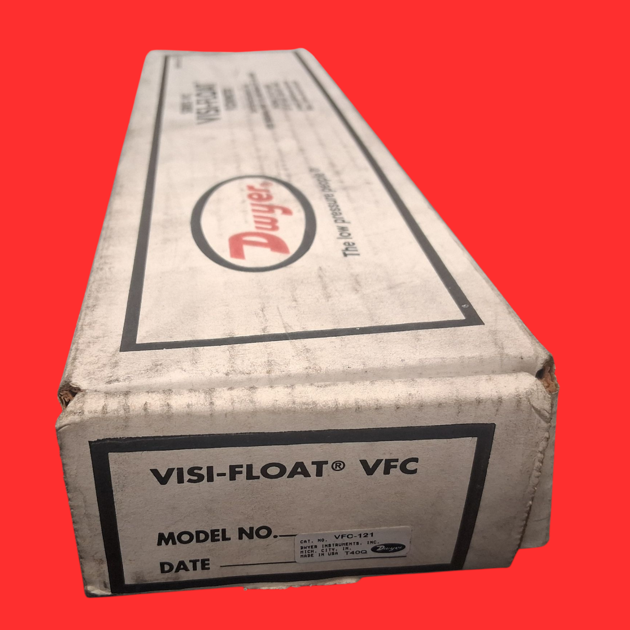 Dwyer Instruments VFC-121 Visi-Float Flowmeter 4-25 SCFM Air