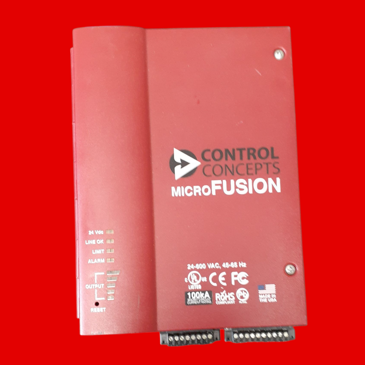 Control Concepts MicroFUSION Three Phase Power Controller, UF3HX4DYJ0-100-P1000