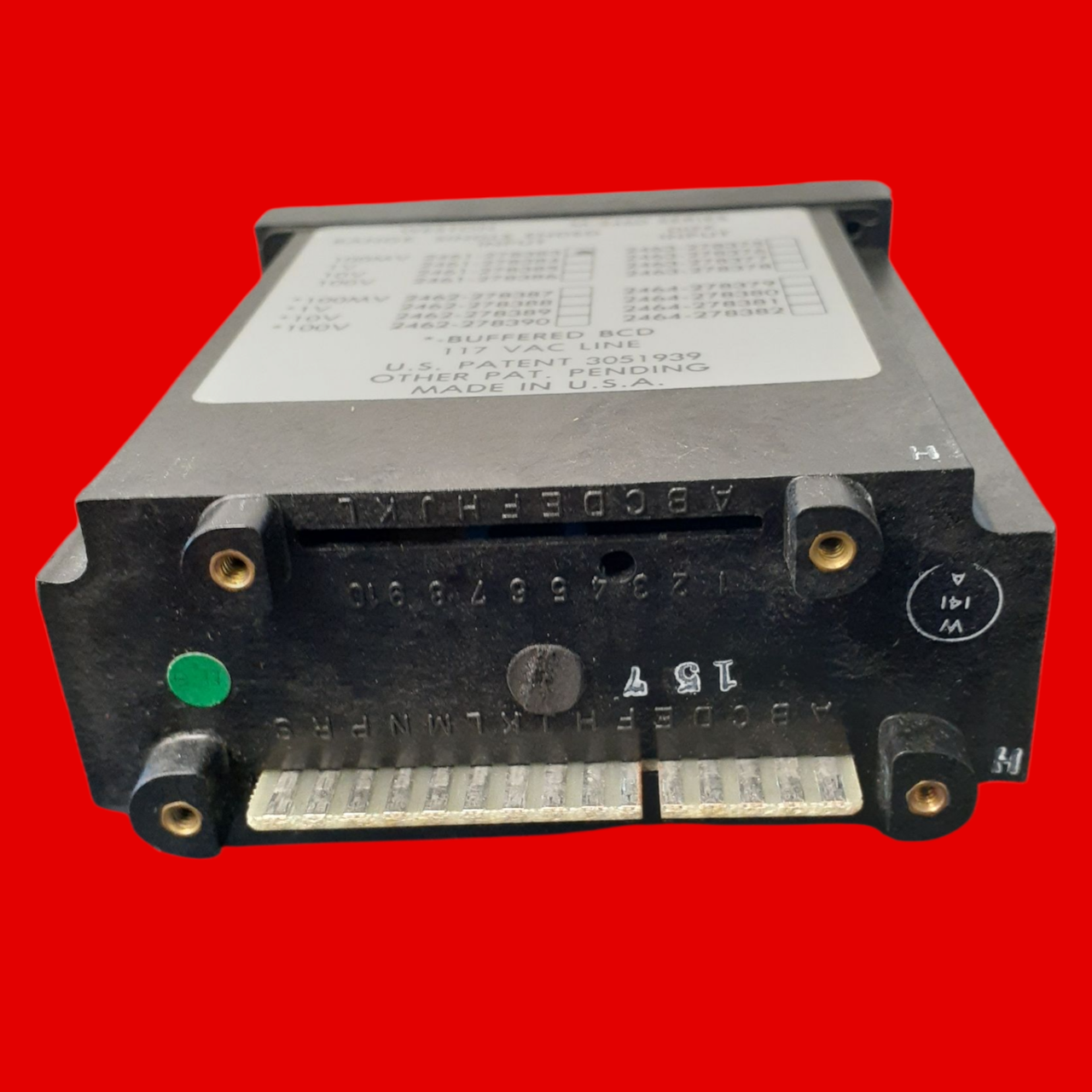 Weston 2461-278383 Digital Panel Meter