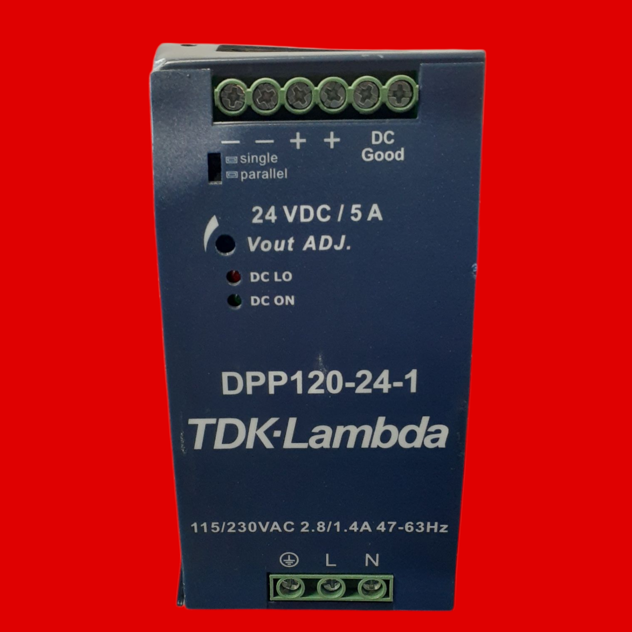 TDK-Lambda 24 VDC/5A Power Supply, DPP120-24-1