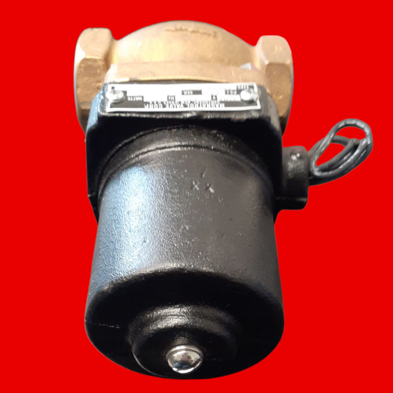 Magnatrol 16L44-ZCY 1" Type "L" Full Port Normally Closed Bronze Solenoid Valve