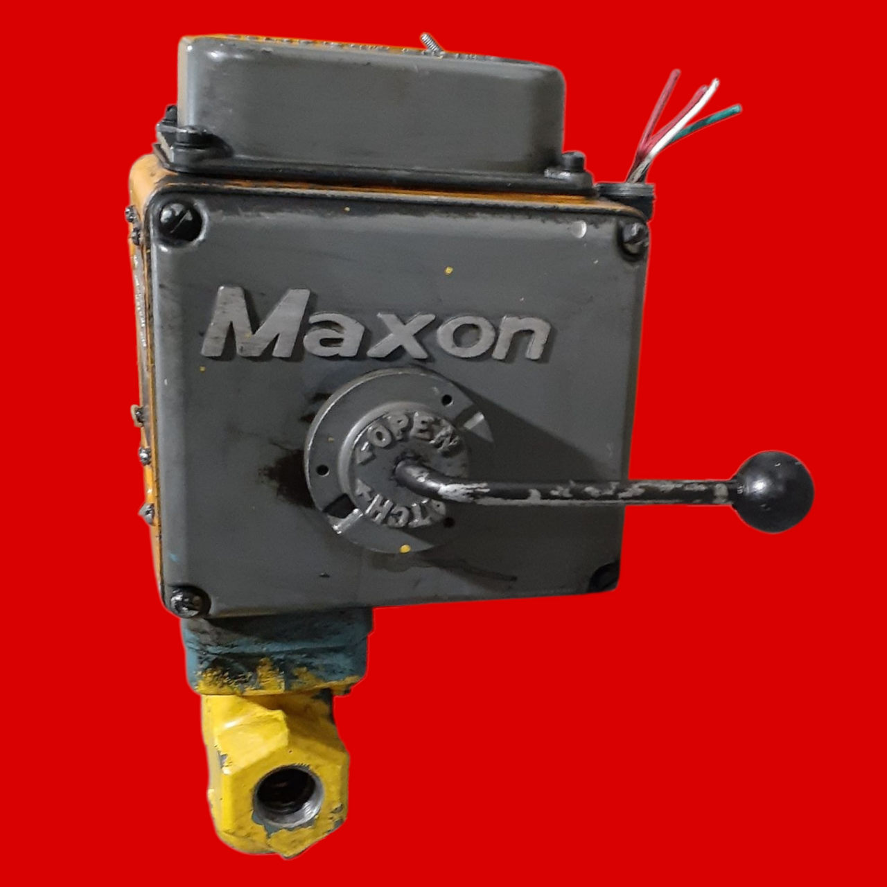 Maxon 3/4" Shutoff Valve with Time Delay, Natural Gas, 808-1
