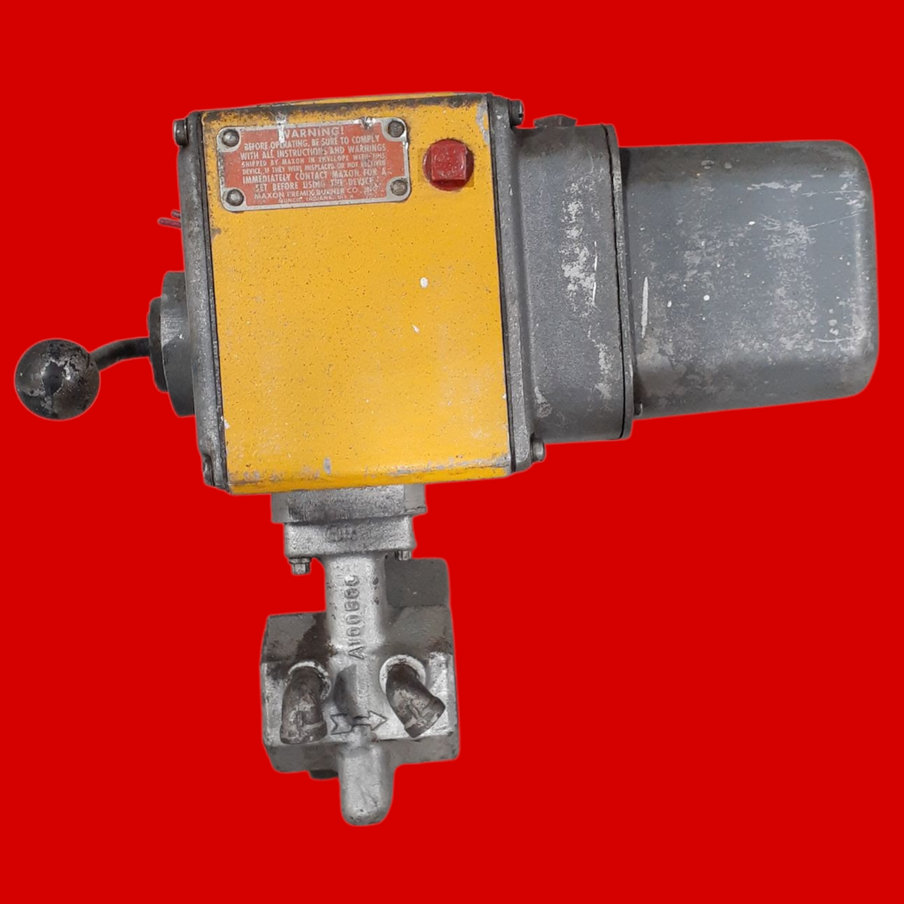 Maxon 1-1/2" Manual Reset, Trip Release Shut-Off Valve, 808 0