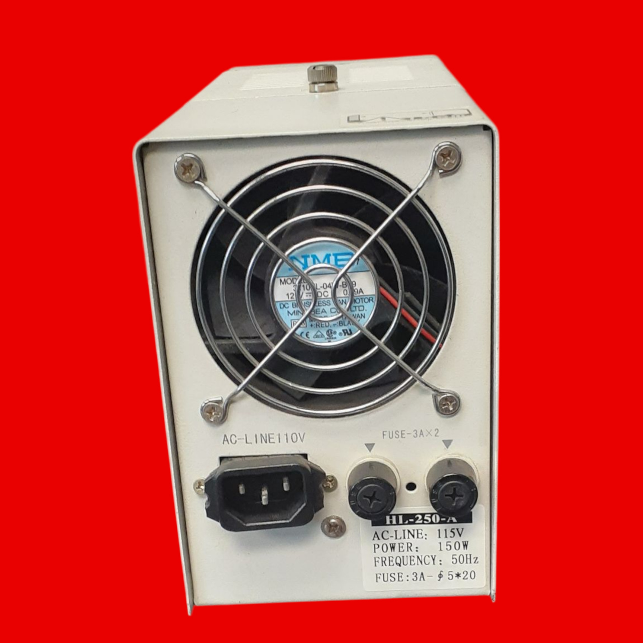 AmScope 150W Fiber Optical Microscope Illuminator Light Box, HL-250-A