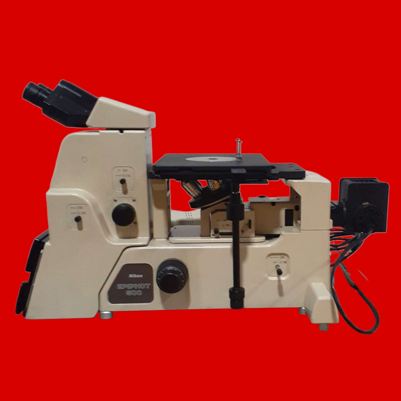 Nikon Epiphot 300 Inverted Metallurgical Microscope w/ Multi-Pointer Sensor Syst