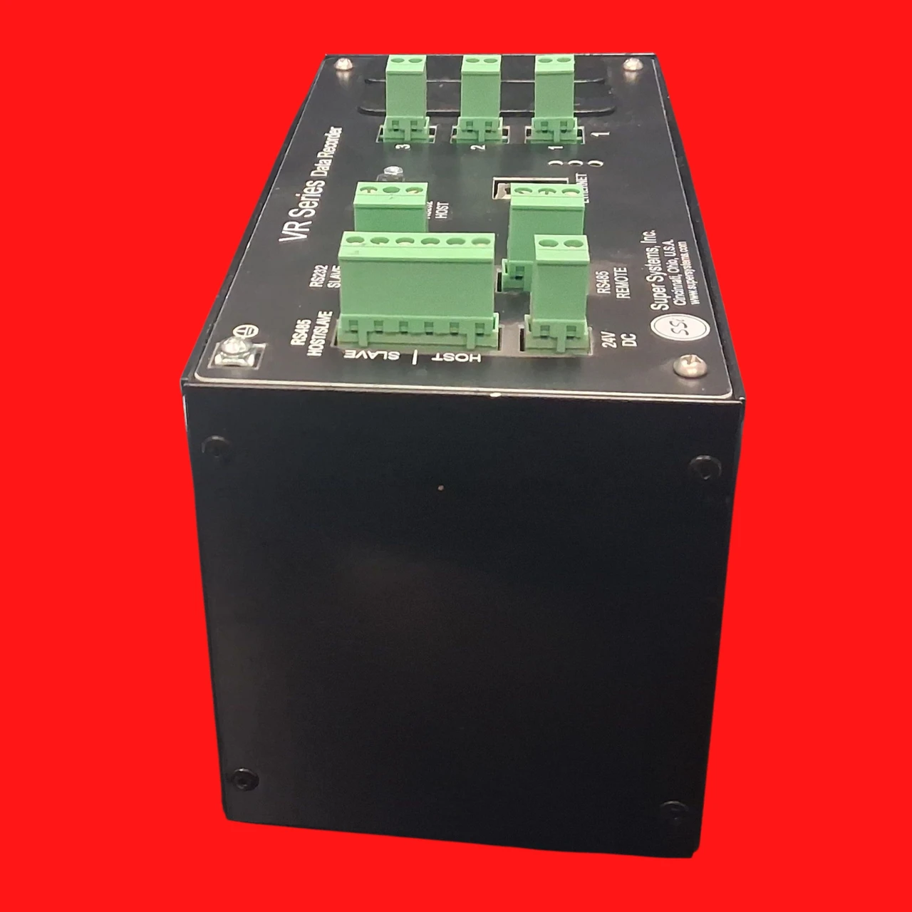 SSI Super Systems VR-3 Series Data Recorder 24 Volt DC- 13547