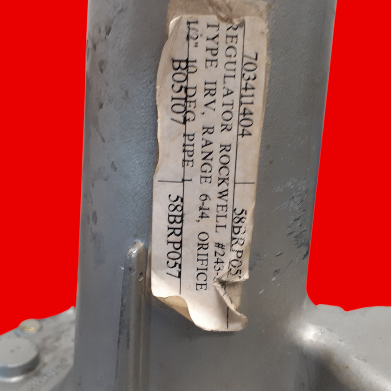 Rockwell IRV Regulator, 1-1/2" NPT, Green Spring, 243-8