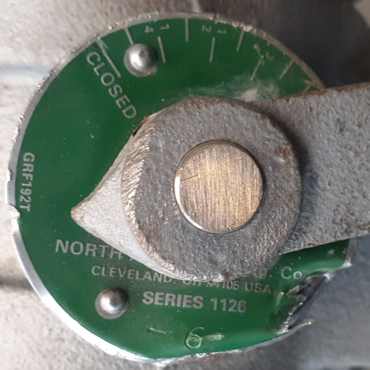 North American Mfg. Co. Series 1126 Port Valve, 3" NPT, GRF192T