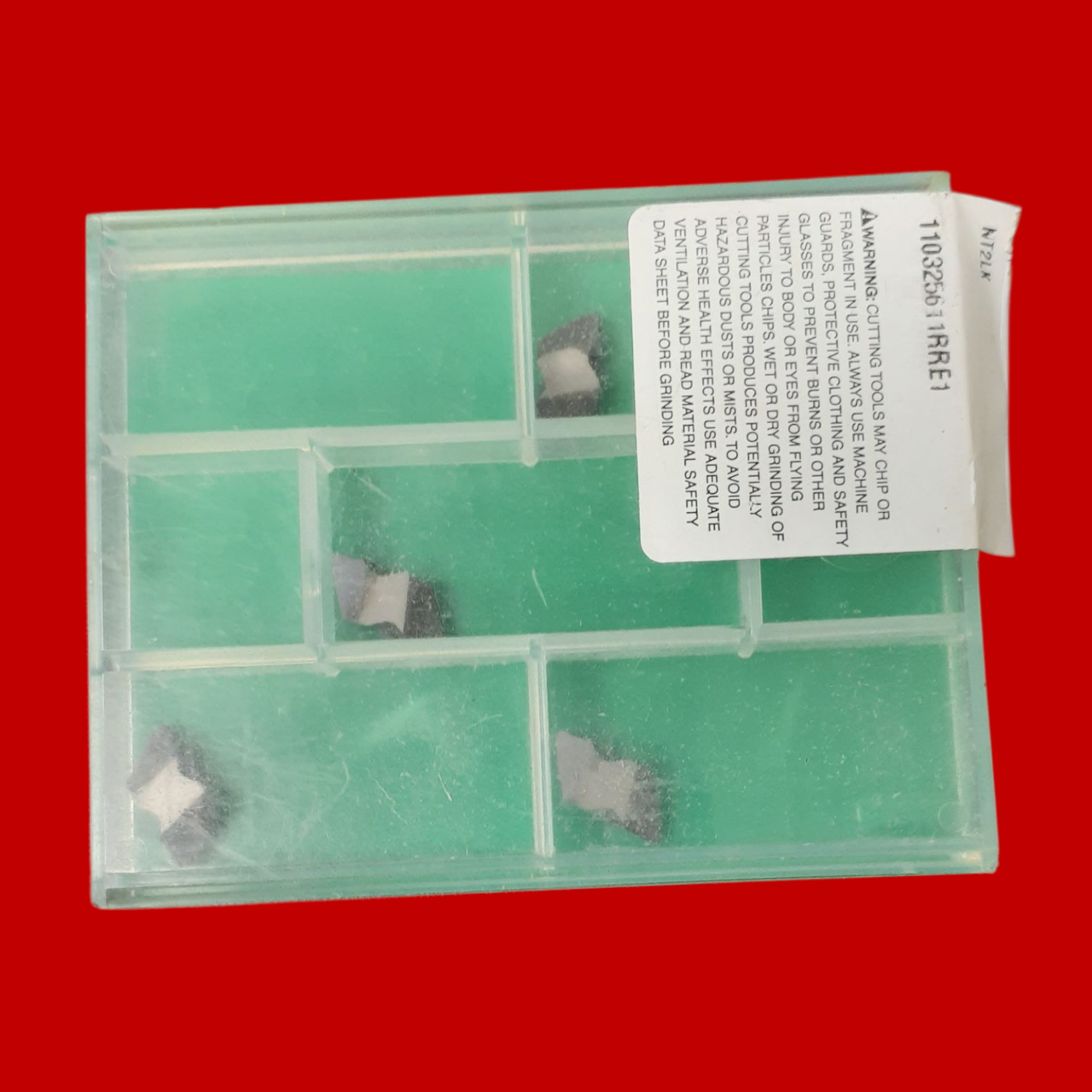 Widia Threading Insert: NT2LK TN6025, Carbide, Pack of 4