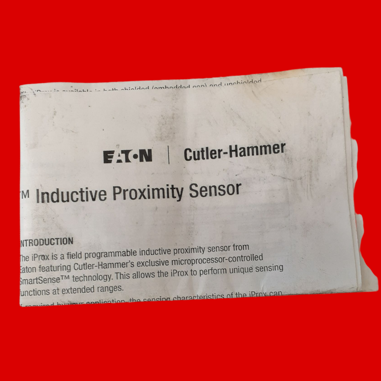 Eaton E59-M30C129C02-A1 iProx Programmable Inductive Proximity Sensor