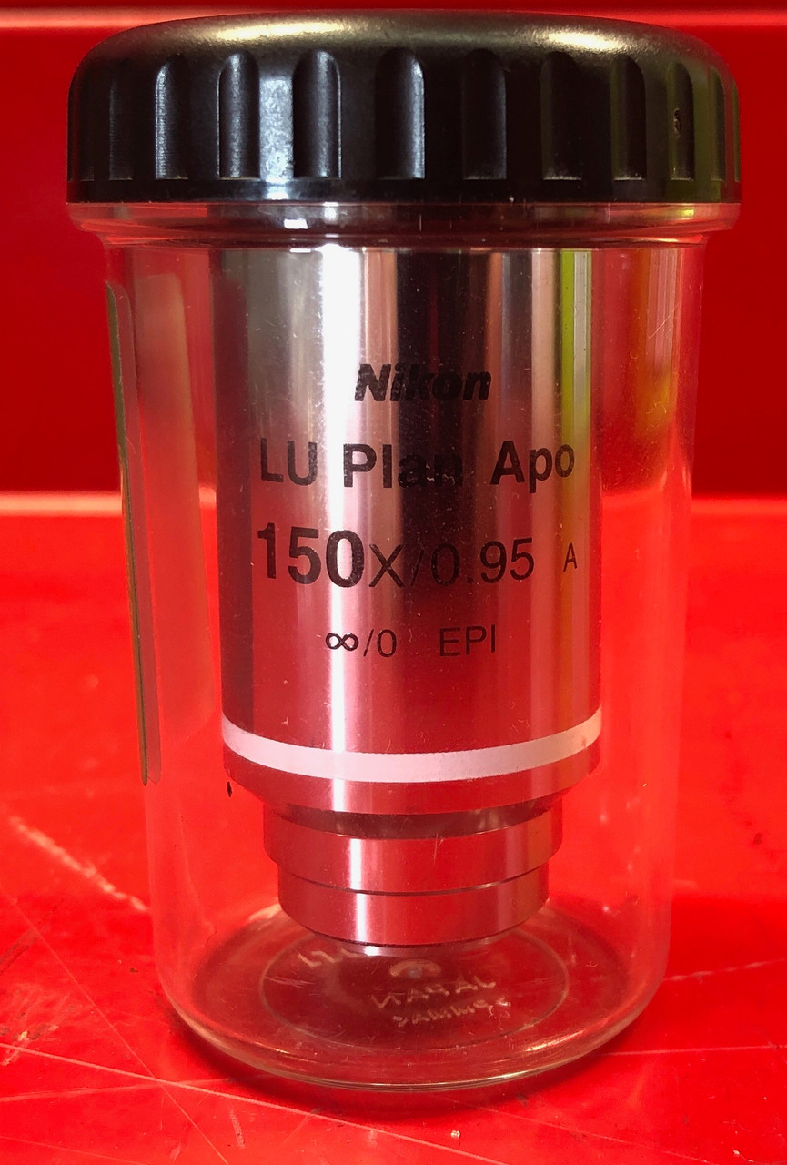 Nikon MUC50151 LU Plan APO 150x 0.90 ÃƒÂ¢Ã‹â€ Ã…Â¾/0 BD, WD 0.42 Microscope Obje