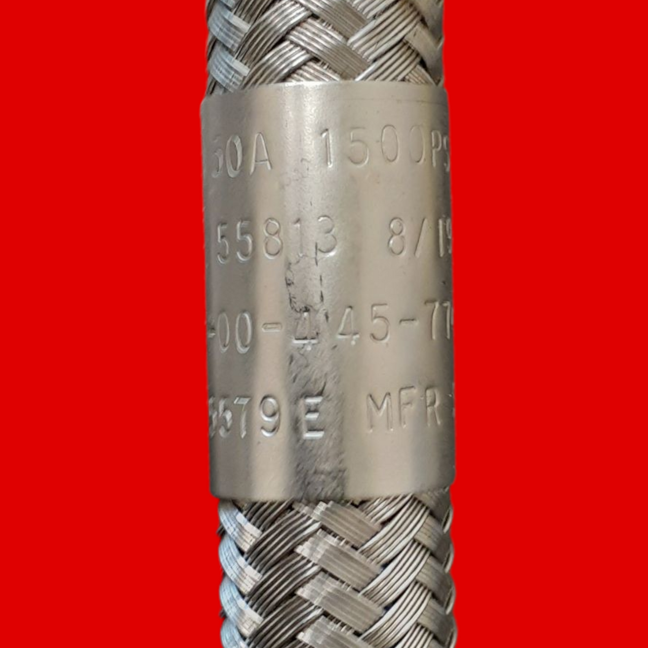 Parker Hannifin 125001-6CR-0150 Nonmetallic Flexible Hose Assembly, NSN 4720-00-445-7748