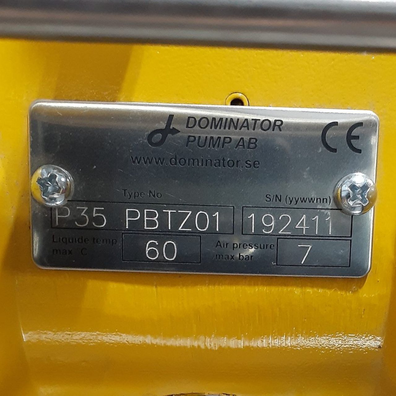 Colly Flowtech P35 PBTZ01 Dominator Pump, 1" Fluid Connection